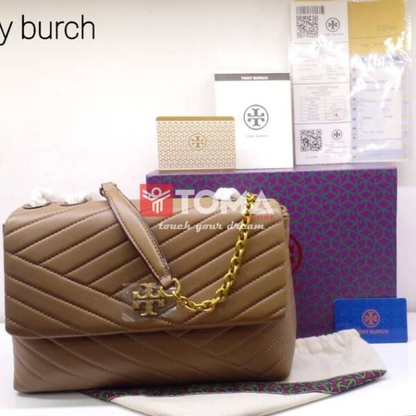 SMALL KIRA CHEVRON CONVERTIBLE SHOULDER BAG