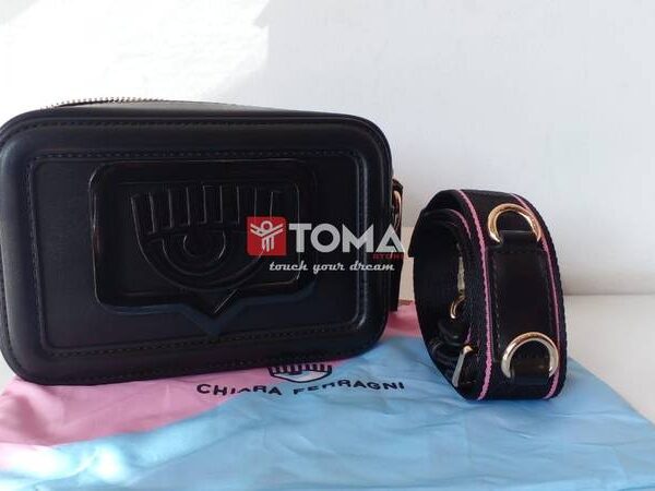 EYELIKE BUCKLE NERO