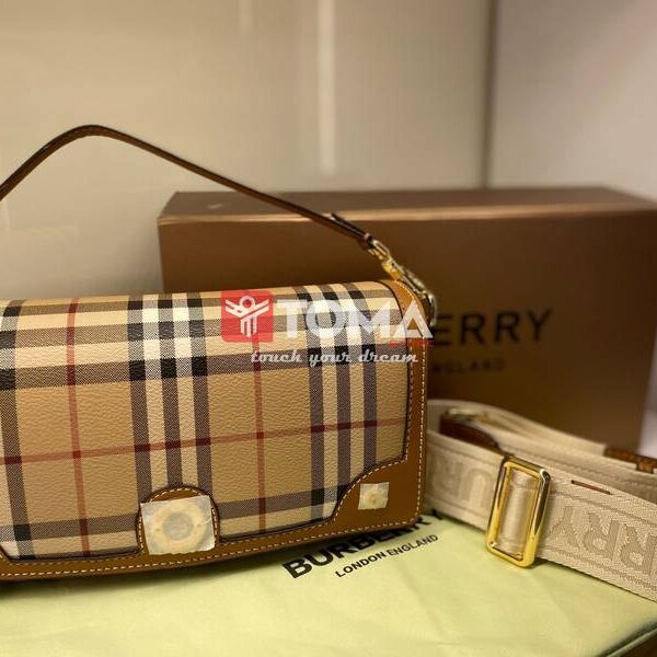 VINTAGE CKECH NOTE BAG