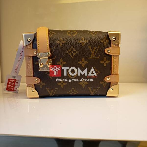 side trunk mm monogram canvas