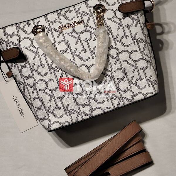 SMALL LADY LEATHER MONOGRAM BAG