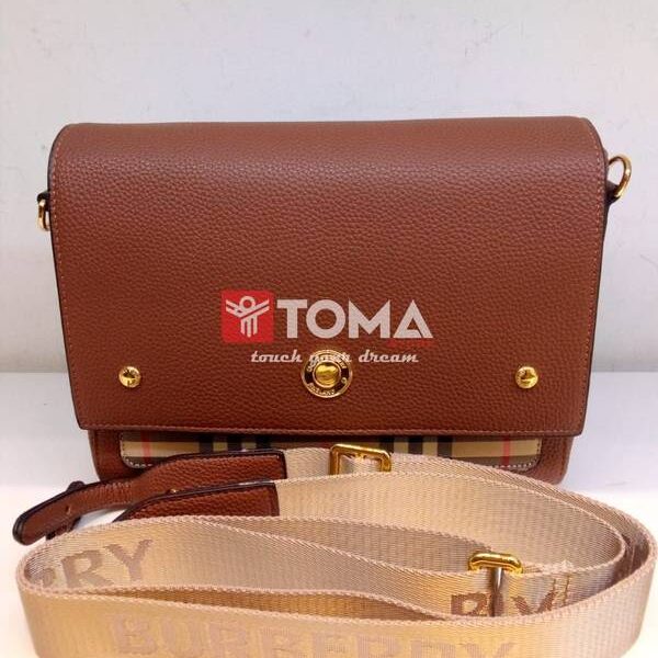 VINTAGE CKECH NOTE BAG