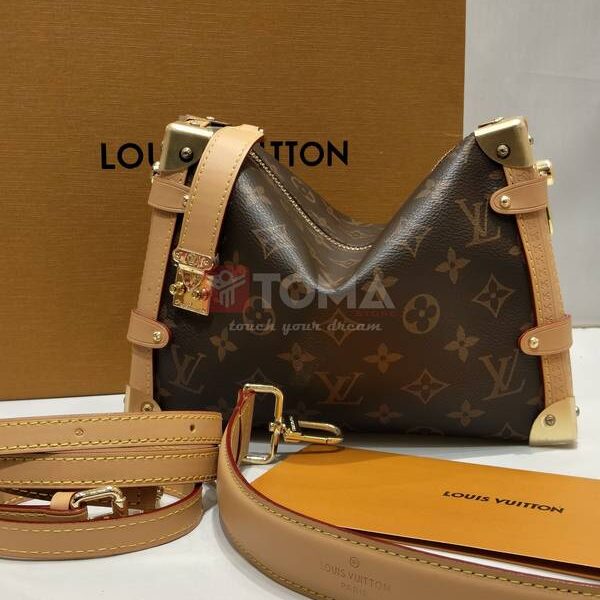 side trunk mm monogram canvas