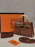 mini leather kelly bag - Image 2