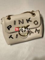mini tiamo pinko bag in leather