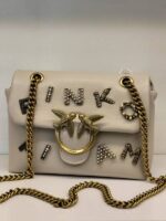 mini tiamo pinko bag in leather - Image 6