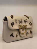 mini tiamo pinko bag in leather - Image 5