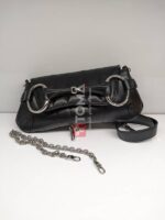 GUCCI SMALL HORSEBIT CHAIN SHOULDER BAG - Image 3