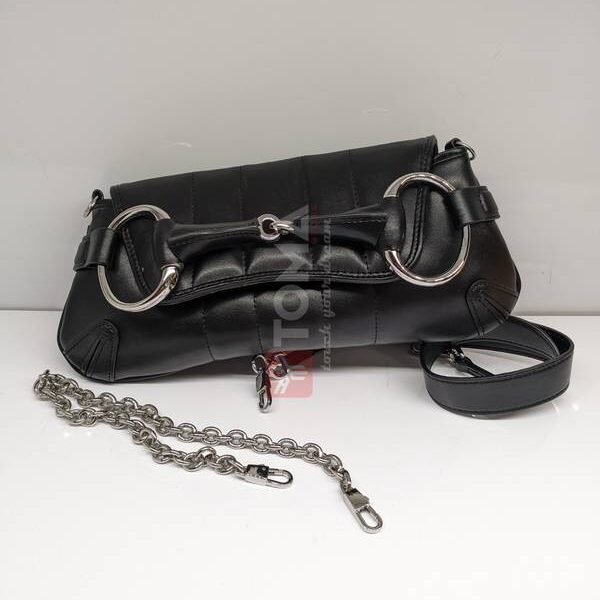 GUCCI SMALL HORSEBIT CHAIN SHOULDER BAG