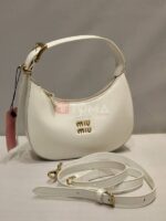 PATENT LEATHER HOBO BAG - Image 2