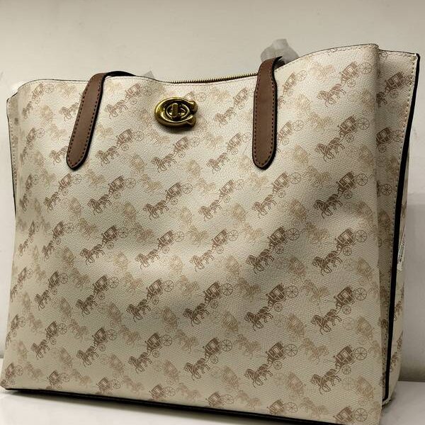 WILLOW TOTE IV SIGNATURE CANVAS