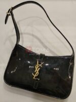 la 5 a 7 patent leather shoulder bag - Image 2