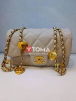 CHANEL TIMELESS CLASSIC MINI PEARL CRUSH FLAP BAG