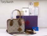 mini t monogram jacuard swing bag