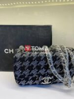 CLASSIC MINI FLAP HOUNDSTOOTH BAG