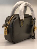 mini bowling bag in leather - Image 2