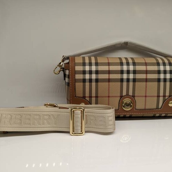 VINTAGE CKECH NOTE BAG