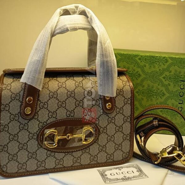 HORSEBIT BAG GG CANVAS TOTE
