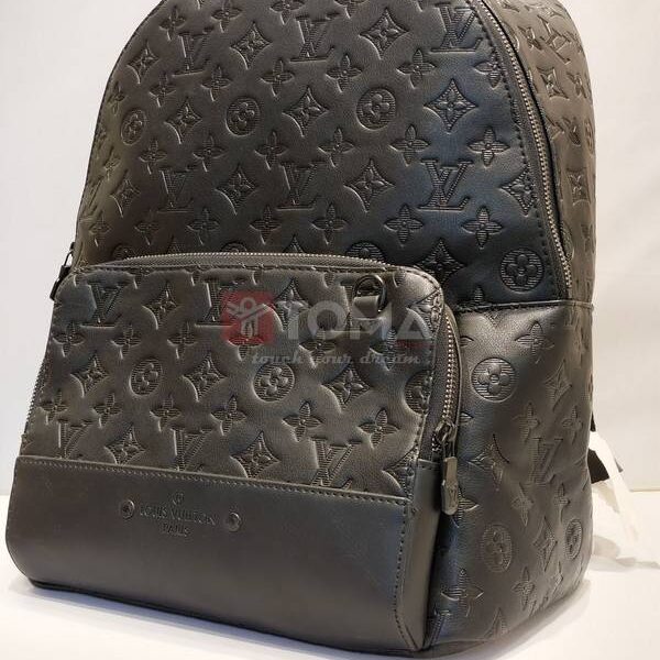racer backpack monogram shadow leather