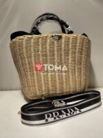 plaque woven tote bag - Image 3