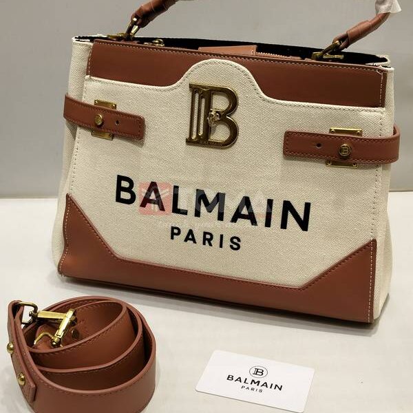 b-buzz bag in canvas leather