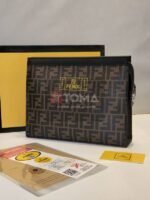 monogram clutch