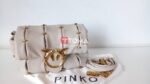 mini love puff bag with studs