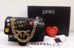 love mini puff party leather bag