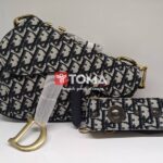 saddel bag in canvas