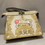 fendi and versace peekabo soft medium leather bag