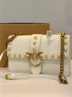 love studded bag