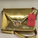 LETTER MIRRORED SHOULDER BAG