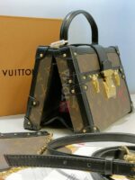 monogram petite malle v black - Image 2