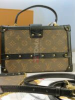 monogram petite malle v black - Image 3