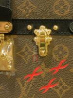monogram petite malle v black - Image 5