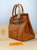 leather medium birkin limited bag - Image 3