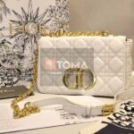 small caro bag supple cannage calfskin