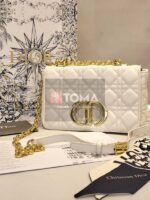 small caro bag supple cannage calfskin