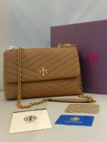 large KIRA CHEVRON CONVERTIBLE SHOULDER BAG