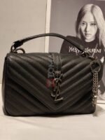 college medium leather bag - Image 4