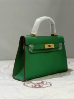 mini leather kelly bag - Image 2