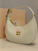 PATENT LEATHER HOBO BAG - Image 4
