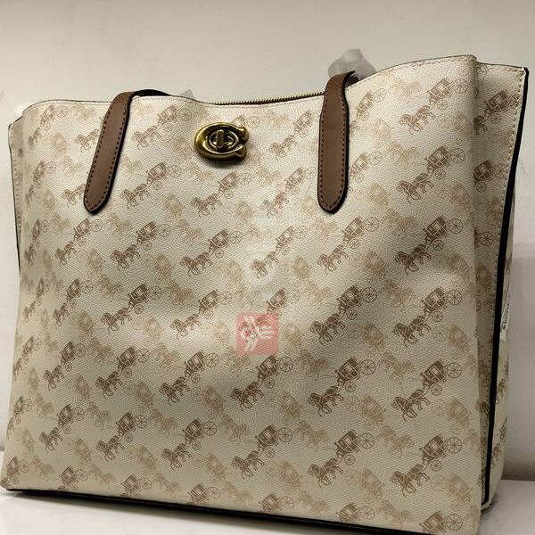 WILLOW TOTE IV SIGNATURE CANVAS