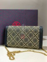 ALL OVER MONOGRAM PATTERN CLUTCH BAG - Image 2
