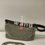 SPARKLING RHINESTONE BUCKET BAG