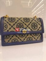 T MONOGRAM JACQUARD BAG