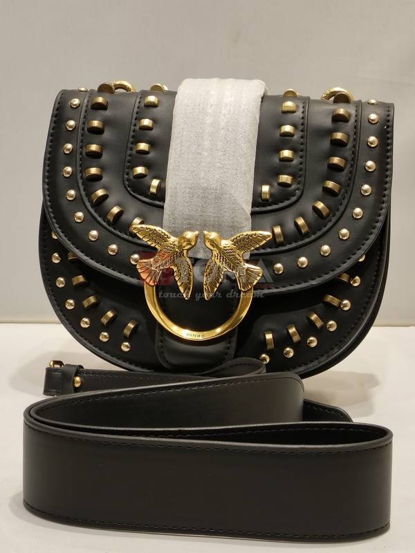 249 handbags round bag with studs - Image 1