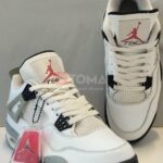 nike air jordan iv white cement colorway