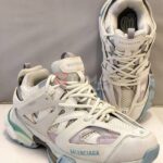 balenciaga track light blue