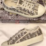 dior white cotton canvas